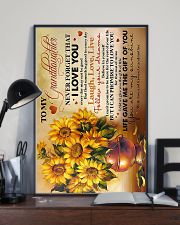 Grandma to Granddaughter - You Are My Sunshine 16x24 Poster lifestyle-poster-2
