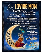 To My Mom - Special Blanket For Mom Small Fleece Blanket - 30" x 40" front
