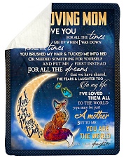To My Mom - Special Blanket For Mom Sherpa Fleece Blanket tile