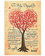 Gift For Daughter 16x24 Poster front