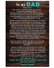 POSTER - TO DAD- HOW COULD WE 16x24 Poster front
