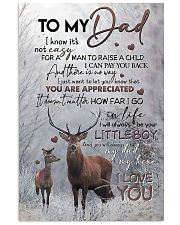 POSTER - TO MY DAD - DEER - YOU ARE APPRECIATED 16x24 Poster front