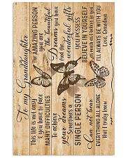 GRANDMA TO GRANDDAUGHTER 16x24 Poster front