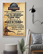 GRANDMA TO GRANDSON 16x24 Poster lifestyle-poster-1