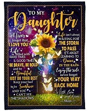 JUST DO YOUR BEST - LOVELY GIFT FOR DAUGHTER Fleece Blanket tile