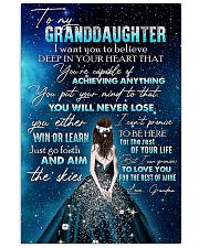 GRANDDAUGHTER - GIRLS - YOU WILL NEVER LOSE 16x24 Poster front