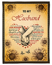 To My Husband - Special Blanket For Husband Small Fleece Blanket - 30" x 40" front