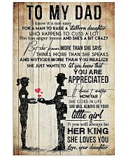TO MY DAD - VINTAGE - YOU ARE APPRECIATED 16x24 Poster front