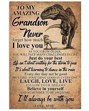 MAW TO GRANDSON 16x24 Poster front