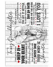 Grandma to Granddaughter - Just Go Forth - Poster 16x24 Poster front