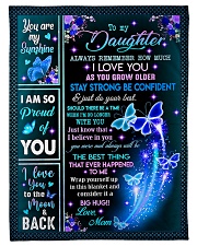 I LOVE YOU - AMAZING GIFT FOR DAUGHTER Small Fleece Blanket - 30" x 40" front