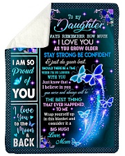 I LOVE YOU - AMAZING GIFT FOR DAUGHTER Sherpa Fleece Blanket tile