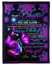 I LOVE YOU - GIFT FOR DAUGHTER FROM MOM Small Fleece Blanket - 30" x 40" front
