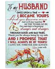 TO MY HUSBAND 16x24 Poster front