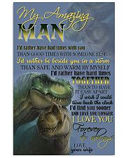 HUSBAND - I LOVE YOU FOREVER AND ALWAYS 16x24 Poster front