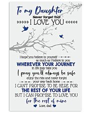 POSTER - TO MY DAUGHTER - BIRD - I LOVE YOU 16x24 Poster front