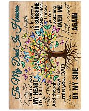 TO MY ANGEL DAD - TREE - UNTIL WE MEET AGAIN 16x24 Poster front
