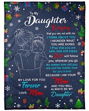 To My Daughter - Special Blanket For Daughter Fleece Blanket tile