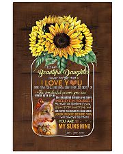 Daughter - Never Forget That I Love You 16x24 Poster front