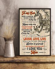POSTER - TO MY SON - DRAGON - TODAY IS A GOOD DAY 16x24 Poster lifestyle-poster-3
