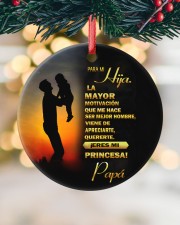 PARA MI HIJA Circle ornament - single (porcelain) custom-circle-ornament-single-porcelain-lifestyle-12