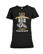 PAPA DE NOVIEMBRE Y SU HIJA CORAZON CON CORAZON Premium Fit Ladies Tee tile