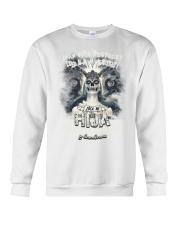 Toca mi hija de noviembre Crewneck Sweatshirt tile