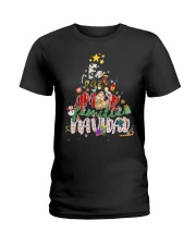 AMOR FAMILIA NAVIDAD Ladies T-Shirt tile