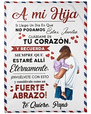 A mi Hija 2 Large Fleece Blanket - 60" x 80" front