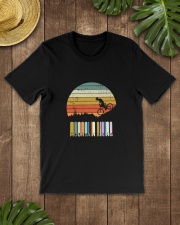 Vintage Mountain Biking Tshirt Gift For Men Boys Classic T-Shirt lifestyle-mens-crewneck-front-18