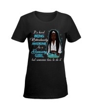 JANUARY GIRL Ladies T-Shirt women-premium-crewneck-shirt-front