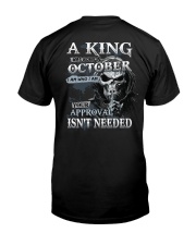 H- OCTOBER MAN Classic T-Shirt back