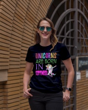 Unicorns are born in September Ladies T-Shirt lifestyle-women-crewneck-front-2