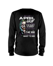 H- April Tshirt Printing Birthday shirts for Men Long Sleeve Tee thumbnail
