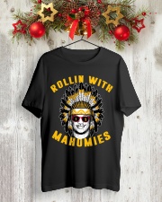Rollin With Mahomies Classic T-Shirt lifestyle-holiday-crewneck-front-2