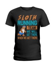 SLOTH RUNNING Ladies T-Shirt front