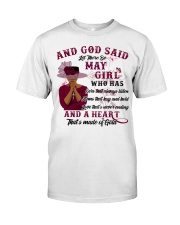 MAY GIRL Classic T-Shirt thumbnail