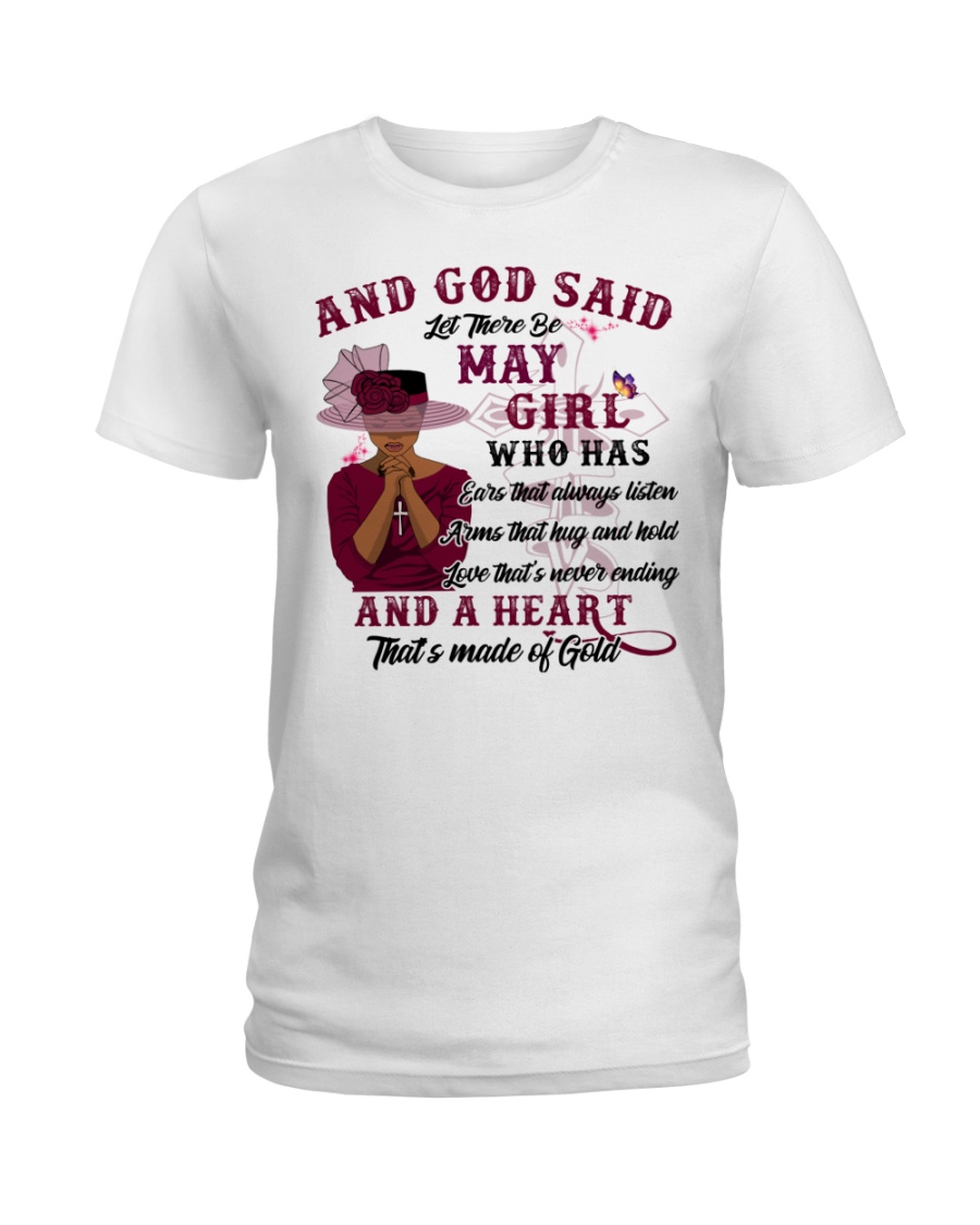 MAY GIRL Ladies T-Shirt
