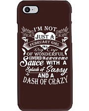 H- FEBRUARY GIRL Phone Case thumbnail