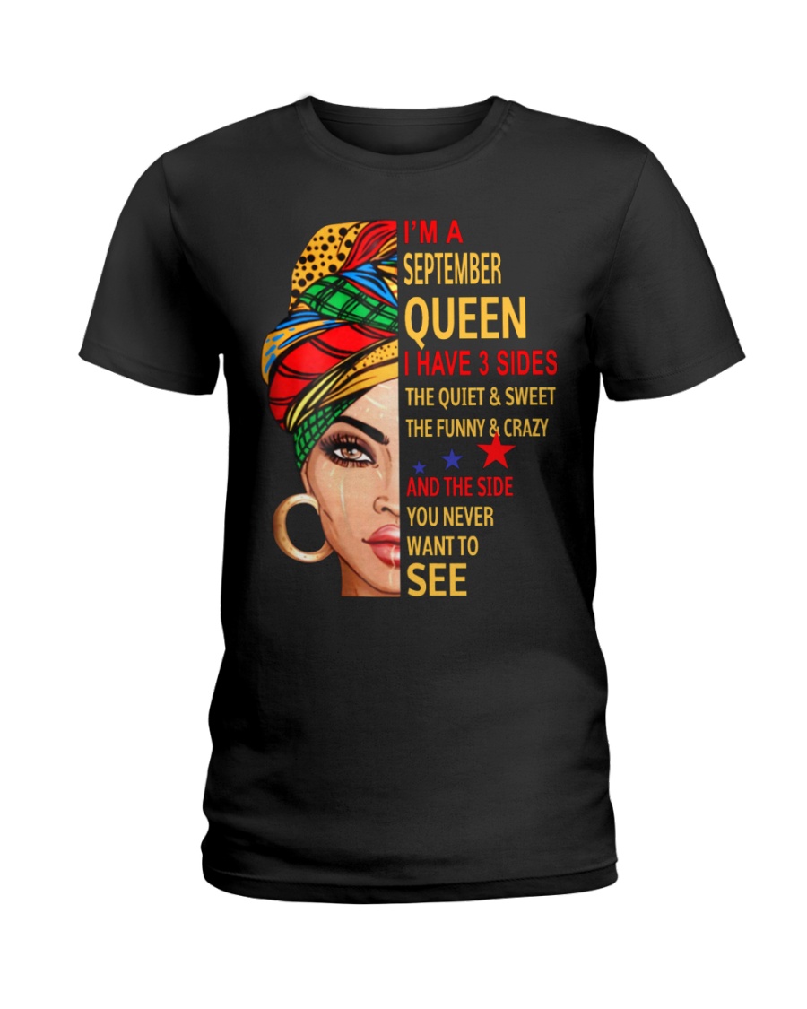 SEPTEMBER QUEEN Ladies T-Shirt