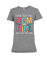 MOM MIMI Premium Fit Ladies Tee thumbnail