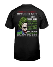 OCTOBER GUY Classic T-Shirt back