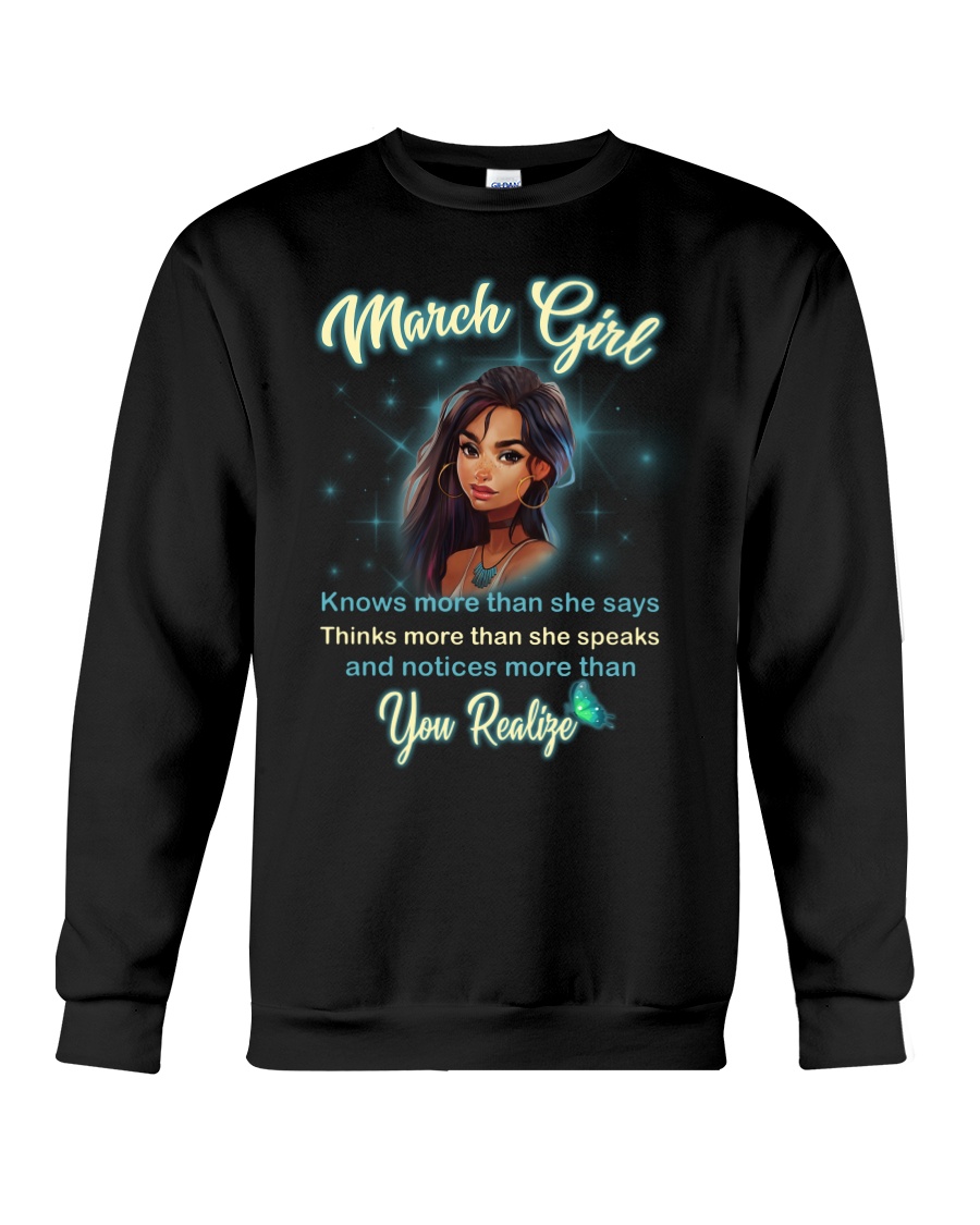 MARCH GIRL Crewneck Sweatshirt