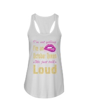 I AM A OCTOBER QUEEN Ladies Flowy Tank thumbnail