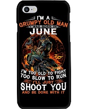H-Grumpy old man June tee Cool T shirts for Men Phone Case thumbnail