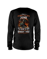 H-Grumpy old man June tee Cool T shirts for Men Long Sleeve Tee thumbnail