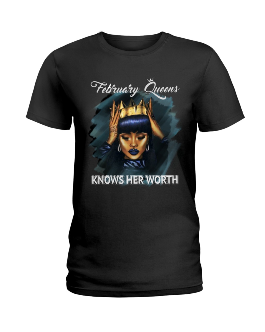 FEBRUARY QUEEN Ladies T-Shirt