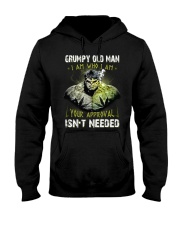 H- GRUMPY OLD MAN Hooded Sweatshirt thumbnail