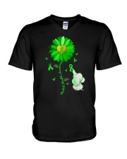 Mental health professional 78 V-Neck T-Shirt tile