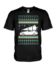 UGLI FAIRLADZ 350Z CHRISTMAS SWETER V-Neck T-Shirt thumbnail